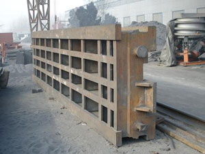 龍門刨床身鑄件